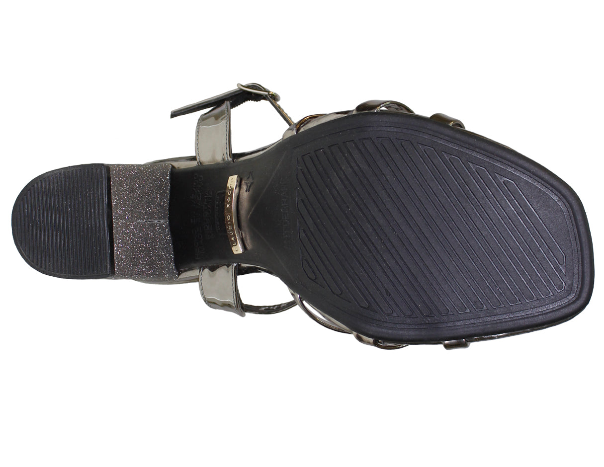 Sandalias Con Tacón Claudio Rocco Cr9083