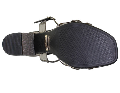 Sandalias Con Tacón Claudio Rocco Cr9083