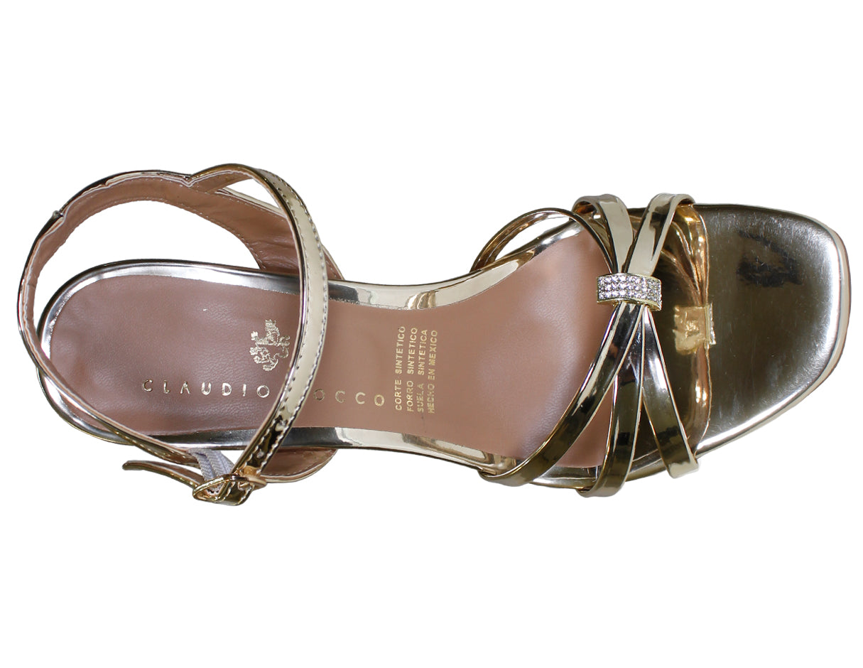 Sandalias Con Tacón Claudio Rocco Cr9083