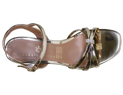 Sandalias Con Tacón Claudio Rocco Cr9083