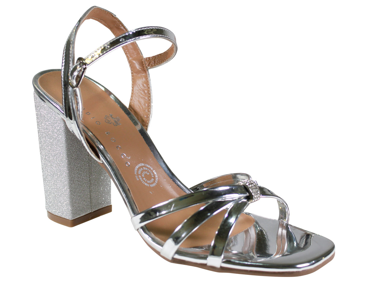 Sandalias Con Tacón Claudio Rocco Cr9083