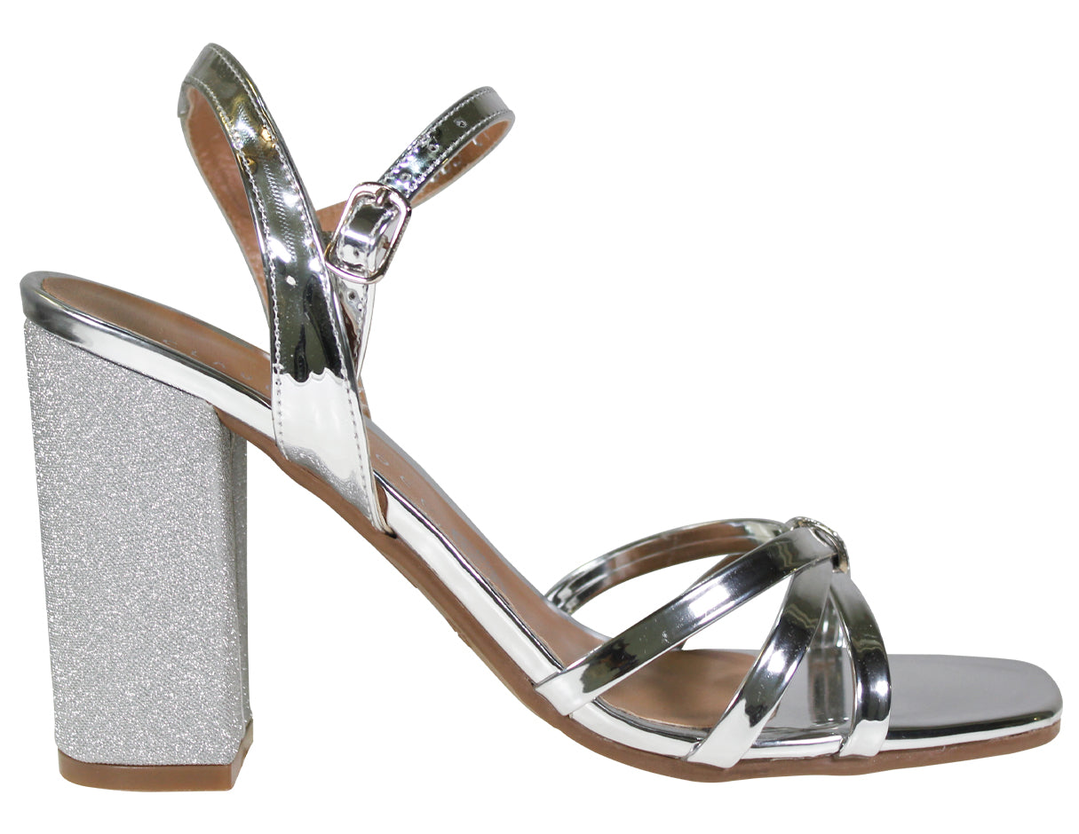 Sandalias Con Tacón Claudio Rocco Cr9083