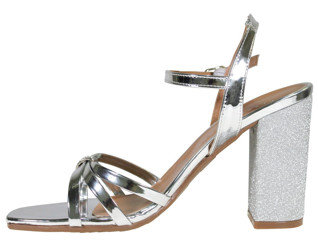 Sandalias Con Tacón Claudio Rocco Cr9083