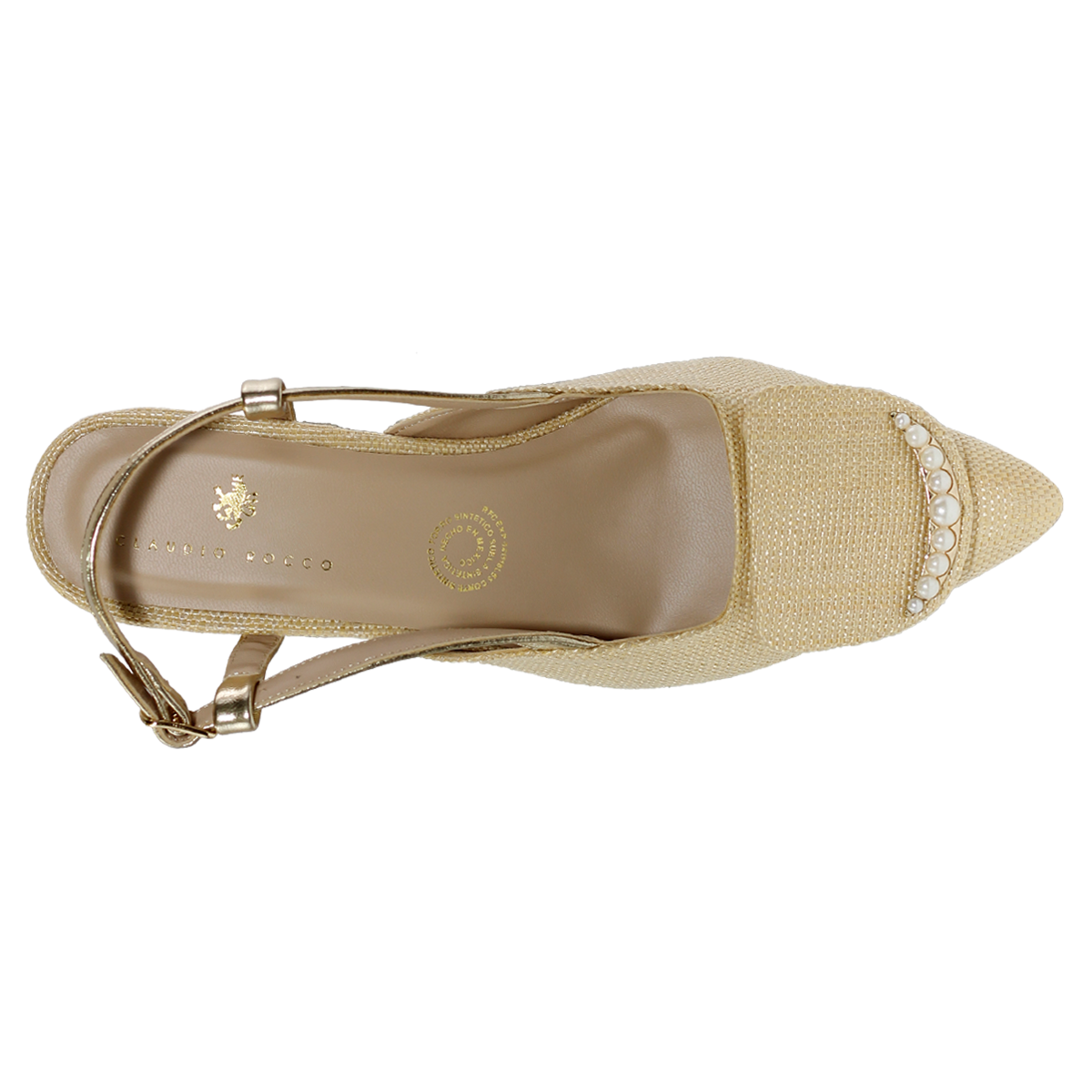 Zapatillas tacon cuadrado Claudio Rocco CR-166