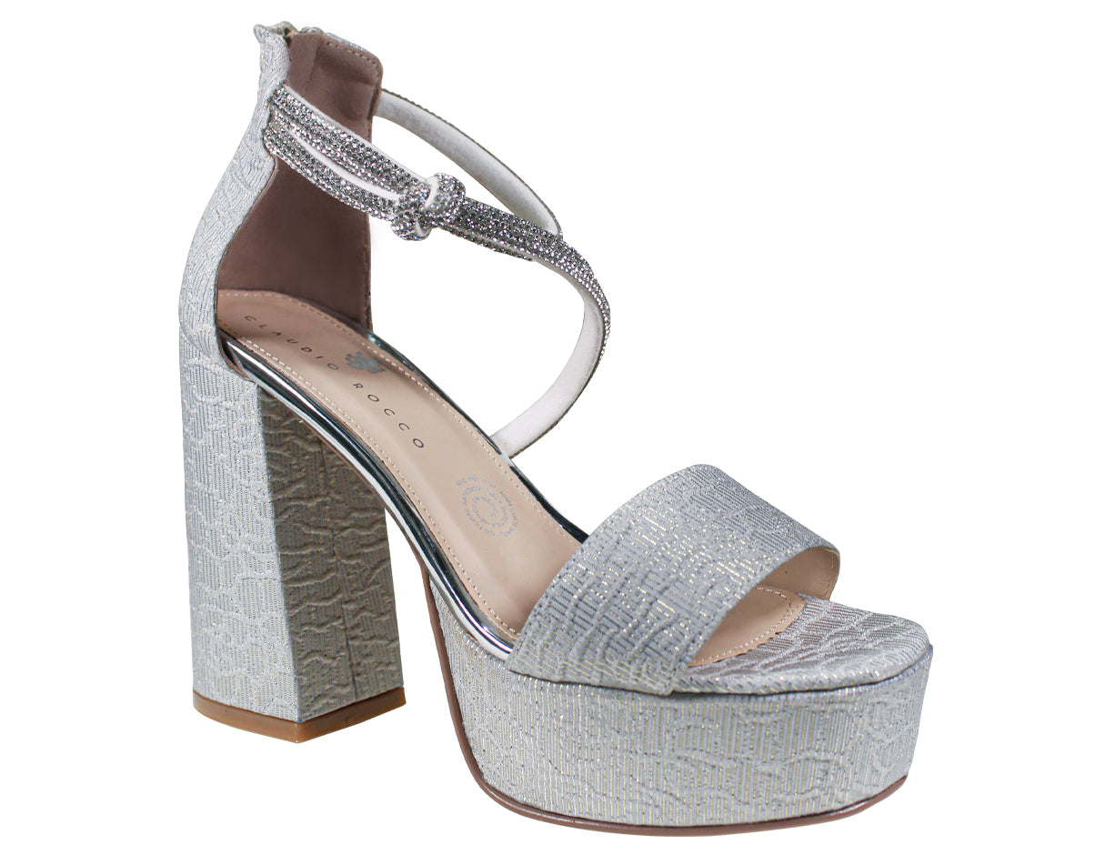 Sandalias con tacon Claudio Rocco Cr025