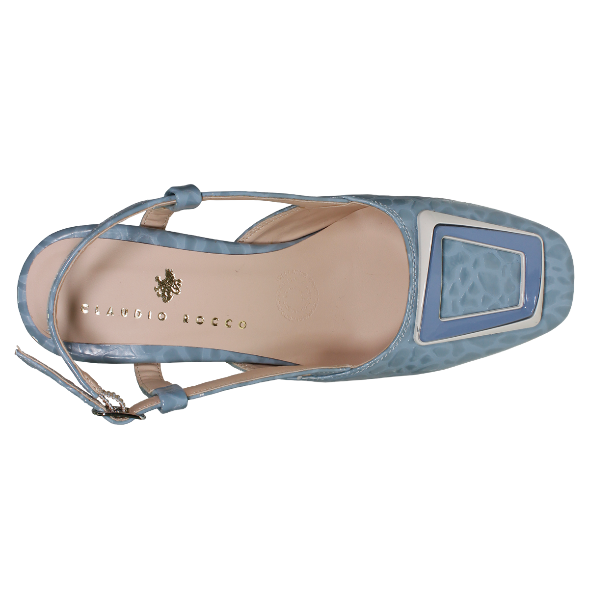 Zapatilla Tacón Bajito Claudio Rocco Cr035