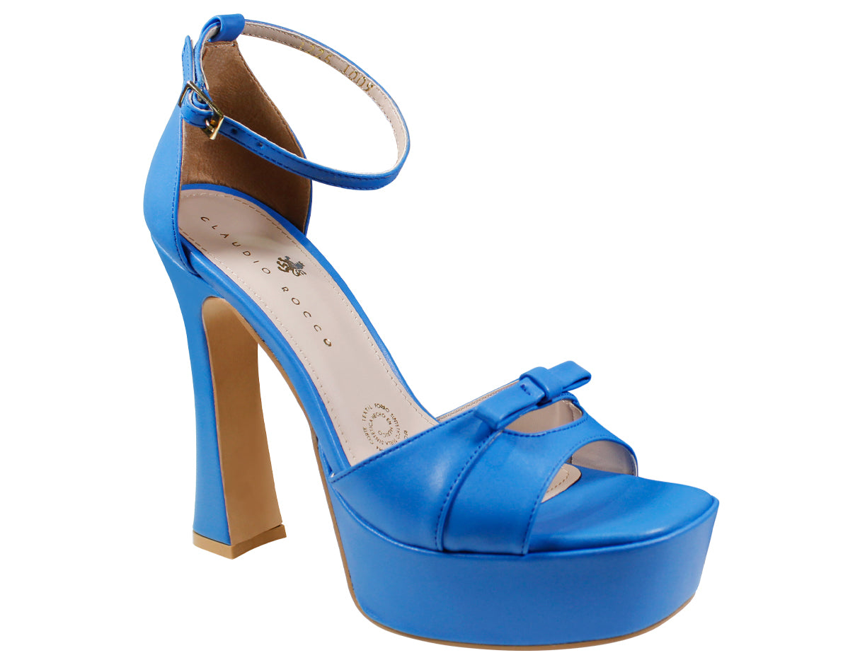 Sandalias Con Tacón Claudio Rocco Cr1009