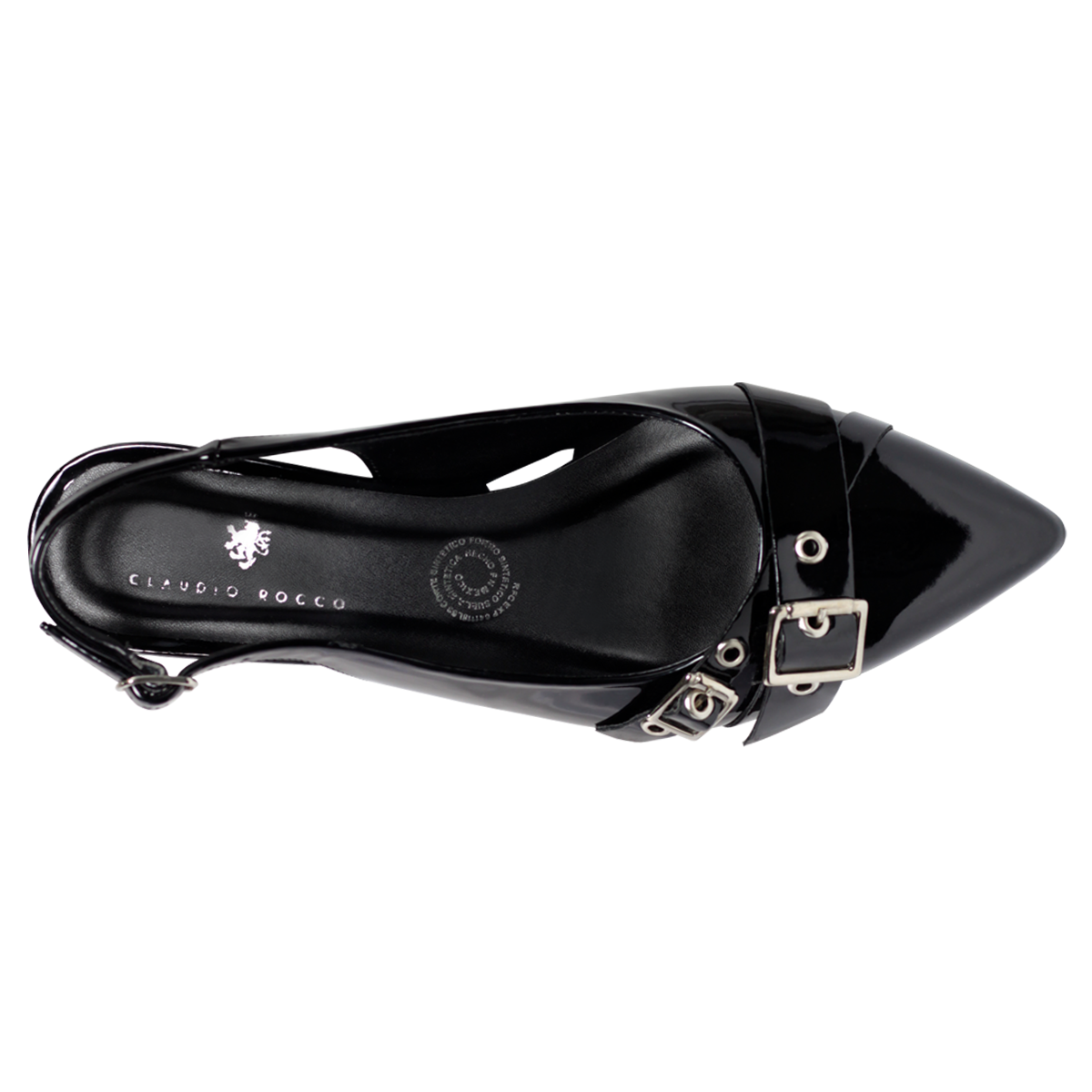 Zapatillas tacon cono Claudio Rocco CR-1011