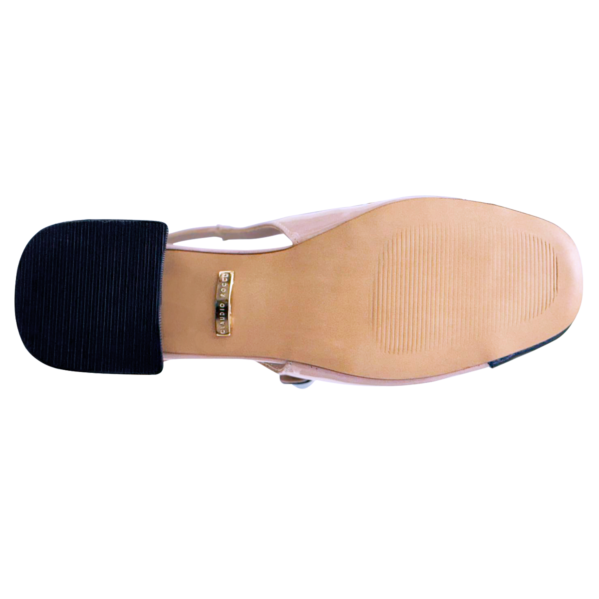 Zapatilla tacon cuadrado Claudio Rocco CR-1991
