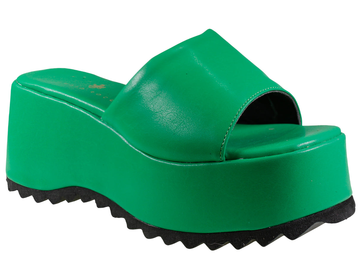 Sandalia Plataforma Alta Dama Claudio Rocco Cr-230424