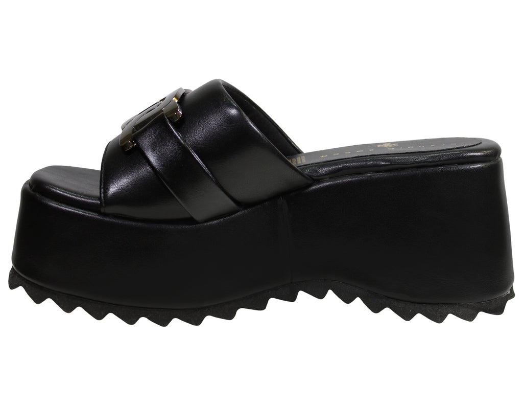 Sandalia Plataforma Alta Dama Claudio Rocco Cr-230425