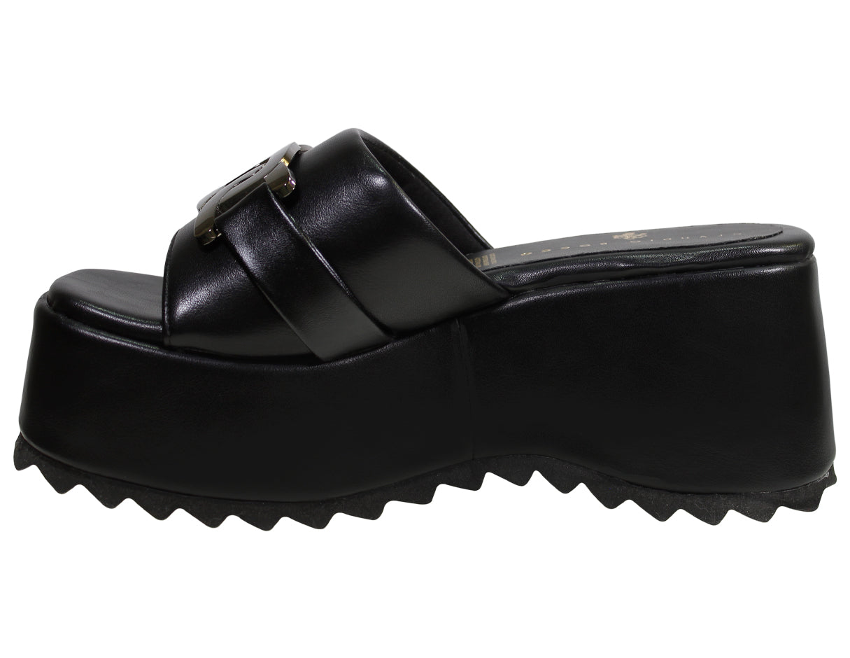 Sandalia Plataforma Alta Dama Claudio Rocco Cr-230425