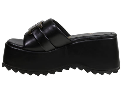 Sandalia Plataforma Alta Dama Claudio Rocco Cr-230425