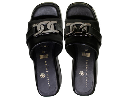 Sandalia Plataforma Alta Dama Claudio Rocco Cr-230425