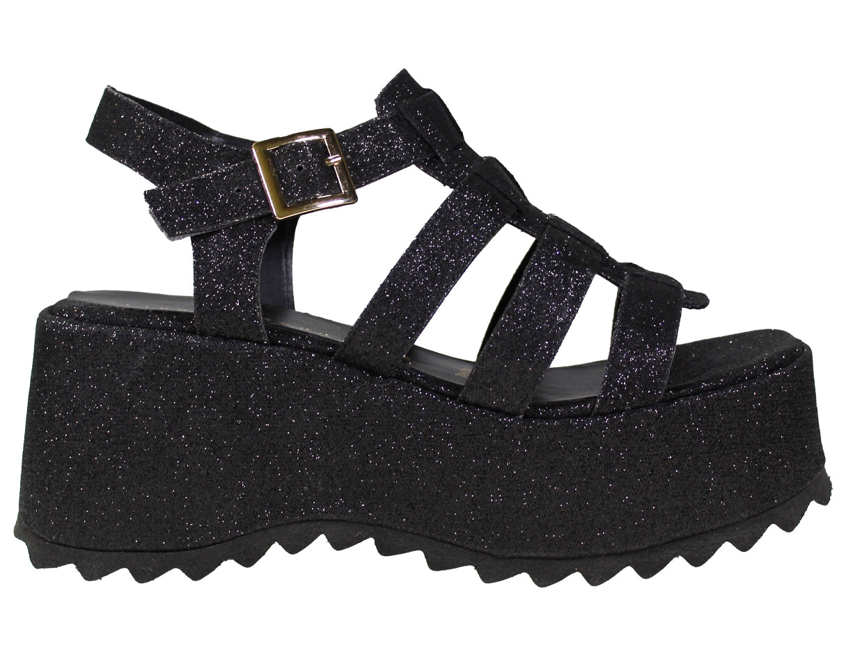 Sandalia Plataforma Tiras Dama Claudio Rocco Cr-230426