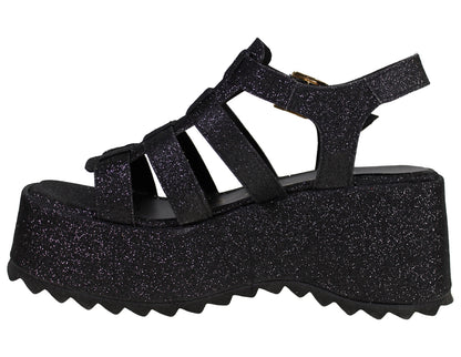 Sandalia Plataforma Tiras Dama Claudio Rocco Cr-230426