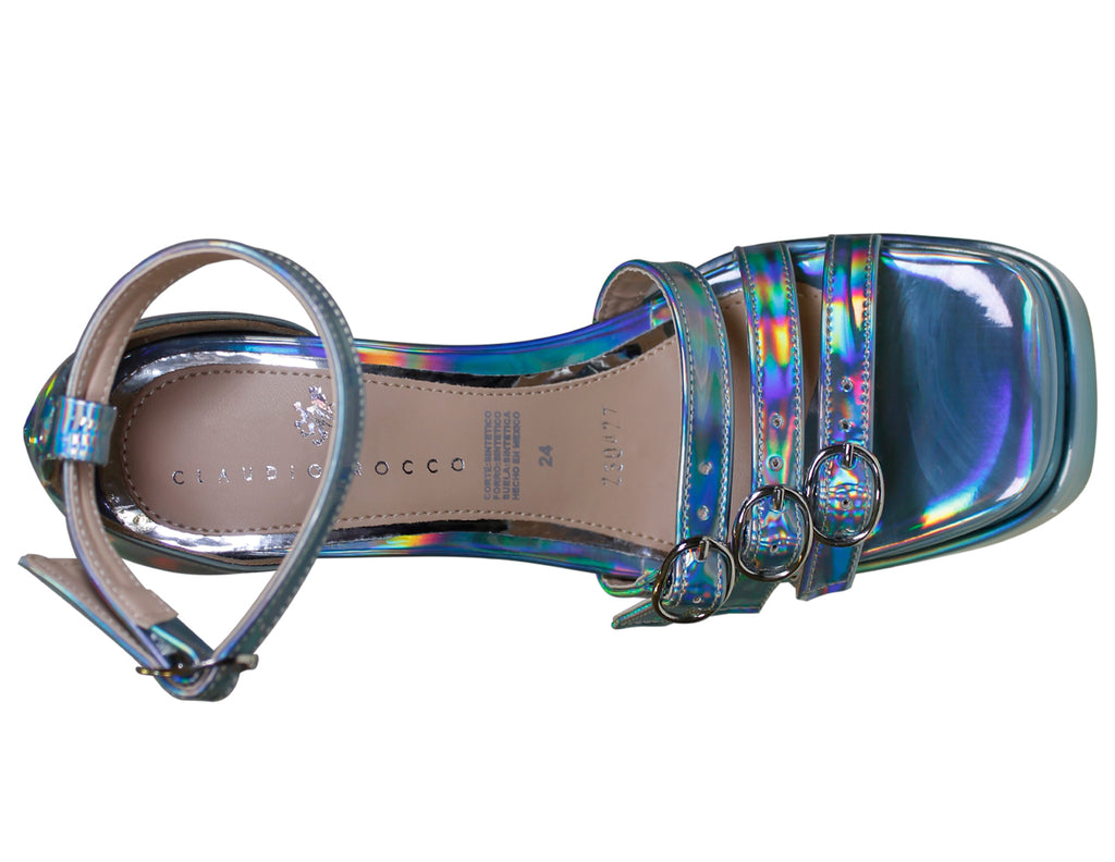 Sandalia Plataforma Dama Claudio Rocco Cr-230427