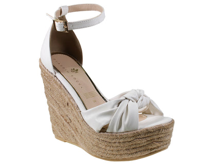 Sandalia Mujer Cuña Claudio Rocco Cr-230431