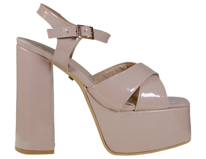 Sandalia Dama Plataforma Claudio Rocco Cr-230436