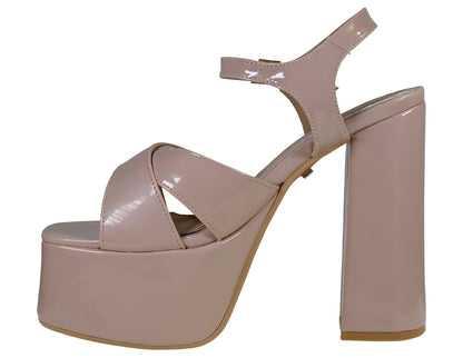 Sandalia Dama Plataforma Claudio Rocco Cr-230436