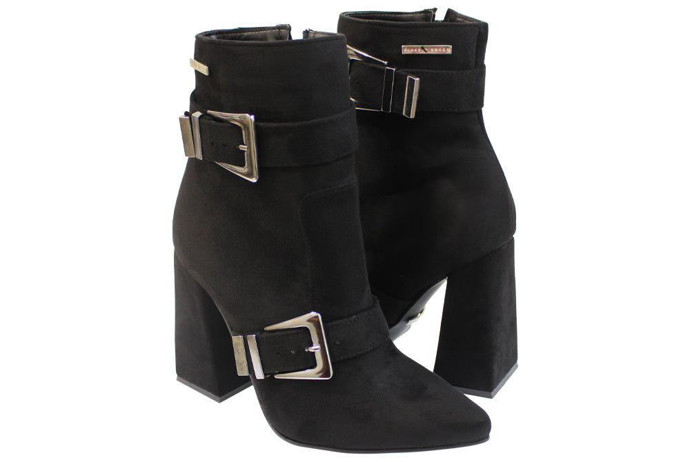 Botas Con Tacón Cuadrado Claudio Rocco Cr3402