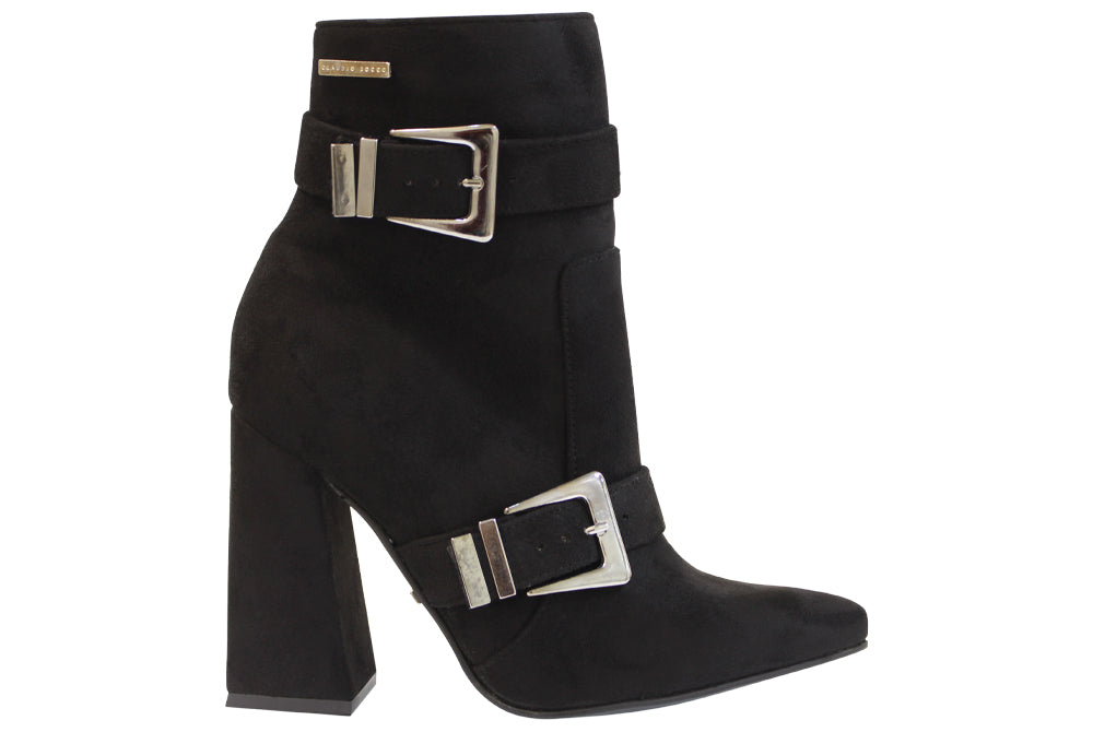 Botas Con Tacón Cuadrado Claudio Rocco Cr3402