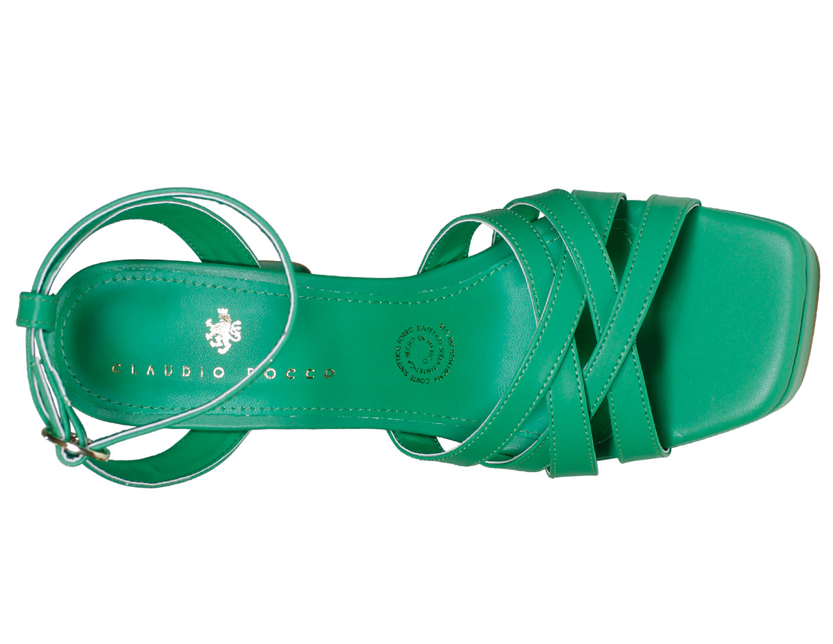 Sandalias Con Tacón Claudio Rocco Cr3761
