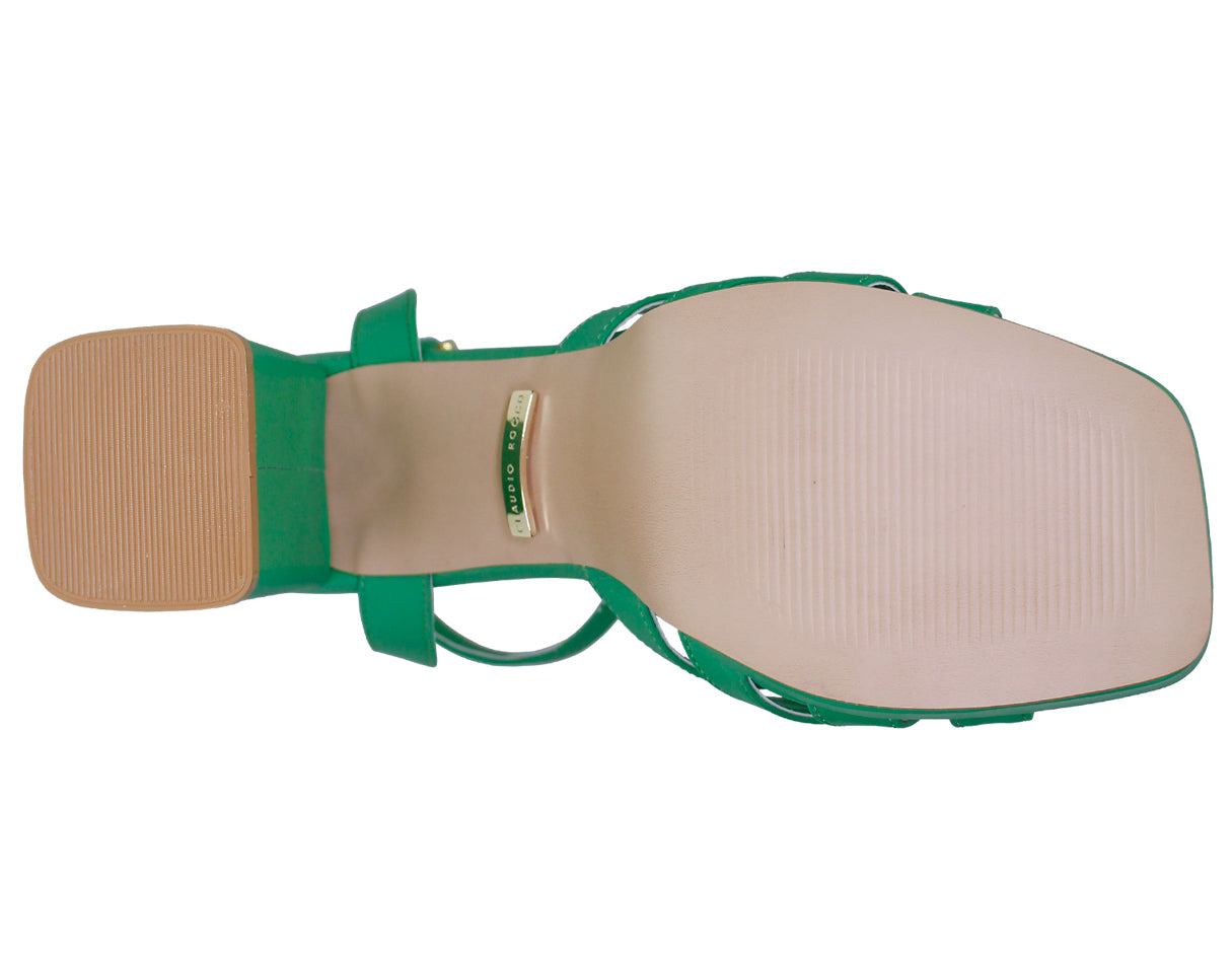 Sandalias Con Tacón Claudio Rocco Cr3761