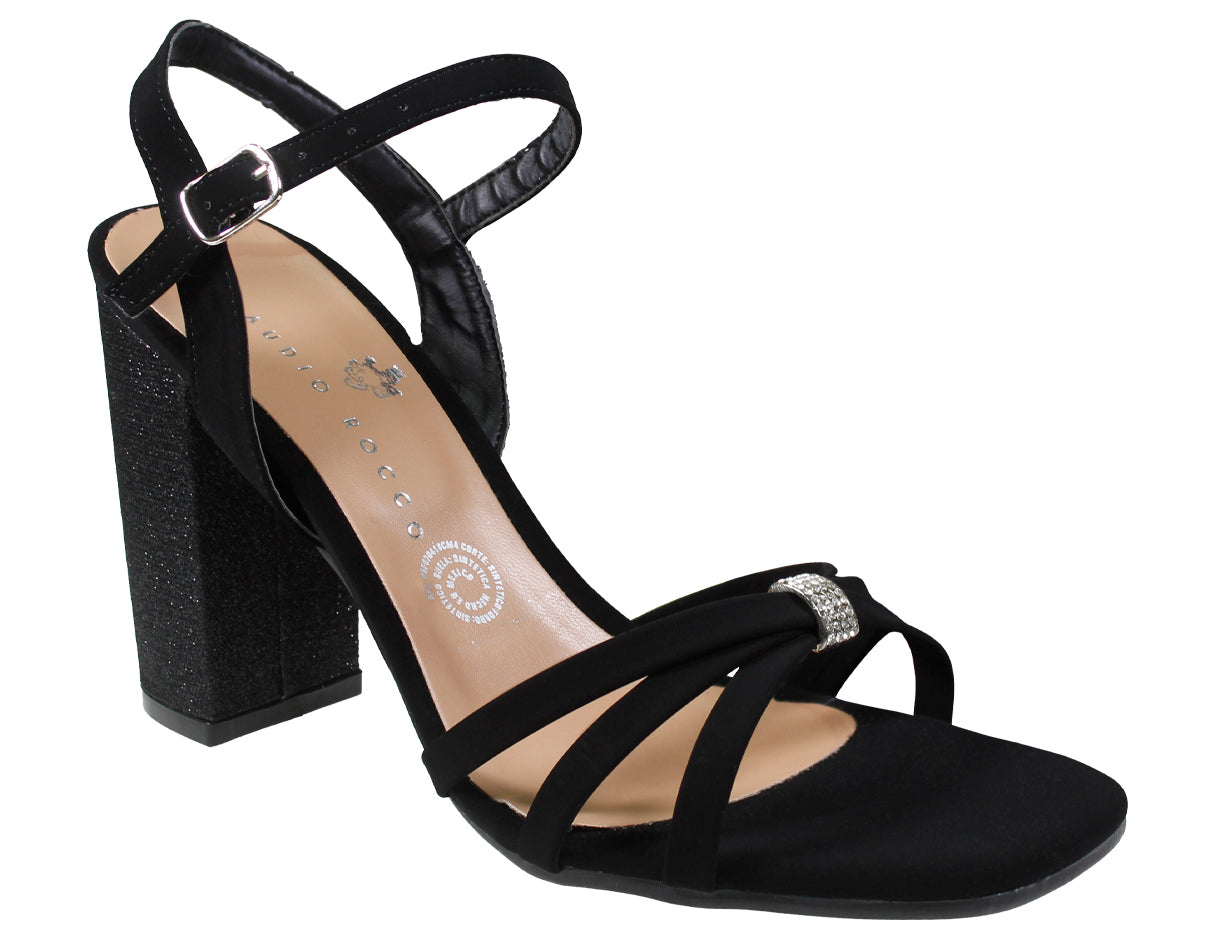 Sandalias Con Tacón Claudio Rocco Cr9083