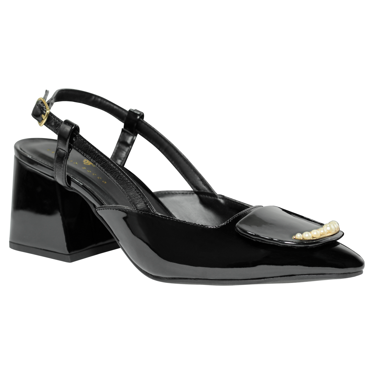 Zapatillas tacon cuadrado Claudio Rocco CR-166