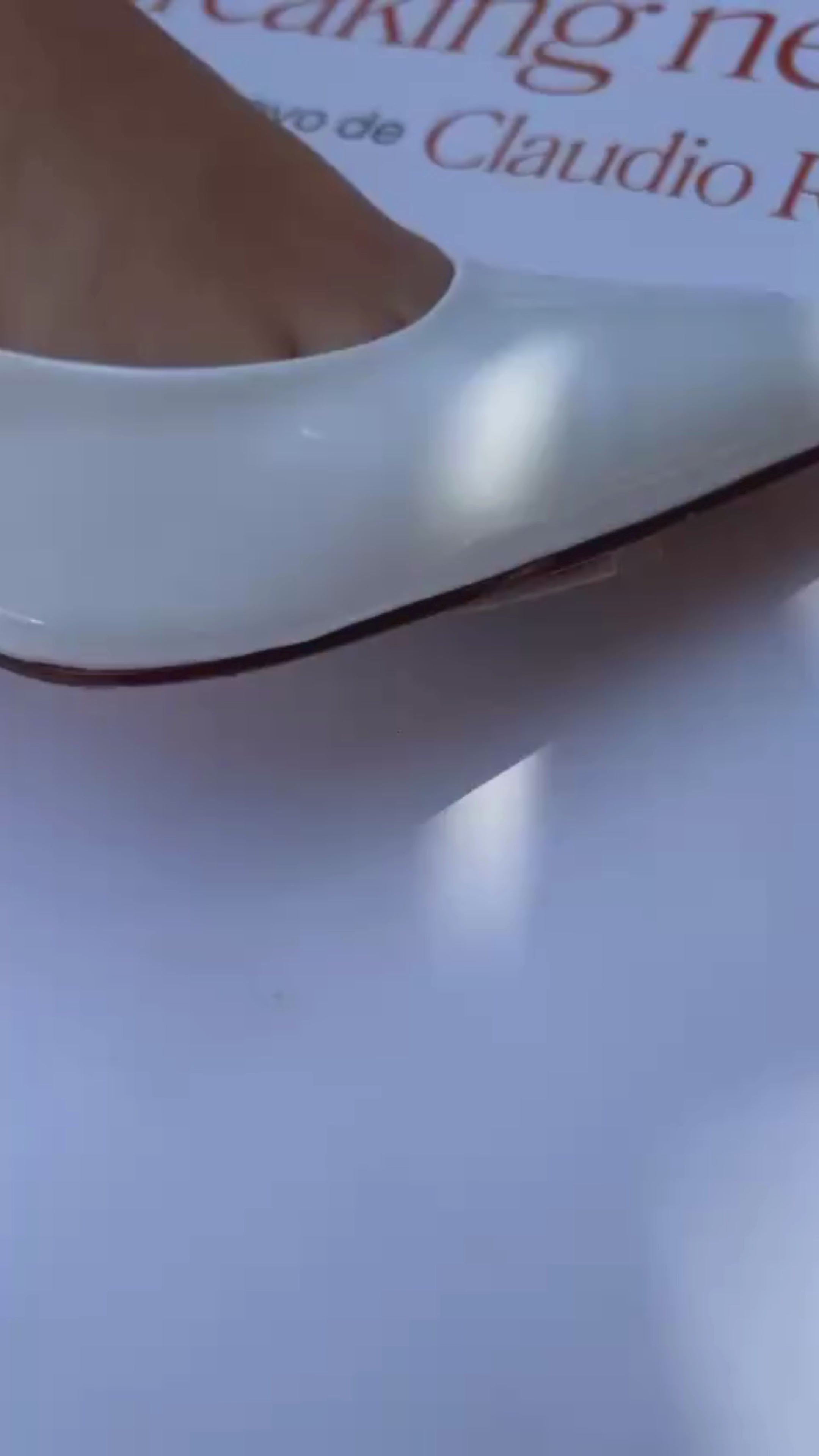 Zapatillas tacon cono Claudio Rocco CR-165